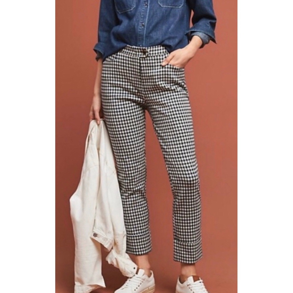 Anthroplogie Slim Crop Pants